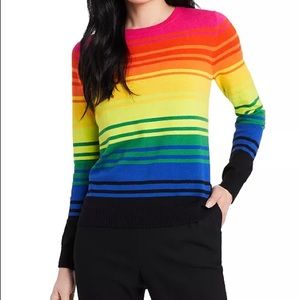 Riley and Rae Rainbow Neon Sweater XS